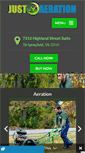 Mobile Screenshot of justaeration.com